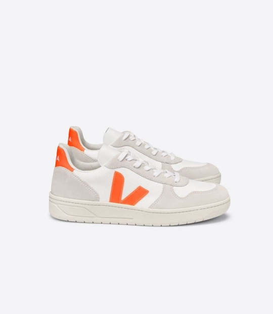 Veja V-10 B-mesh Träningsskor Herr Vita | 416YRAQKE
